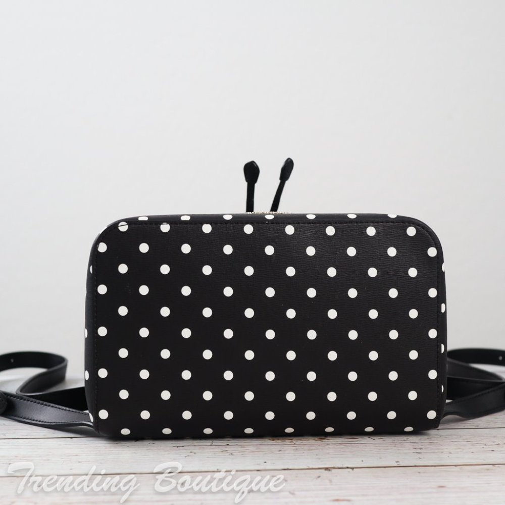 NWT Disney x Kate Spade New York Minnie Mouse Backpack in Black Multi - Picture 10 of 13